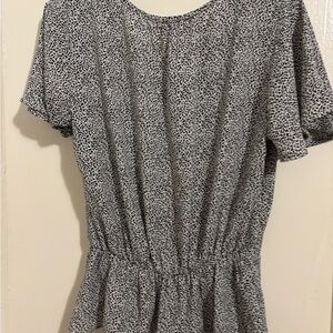 Sienna Sky Black and White Blouse